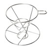 POKETLE Coffee Dripper, Stainless Steel, Wire, Water Bottle Compatible, For