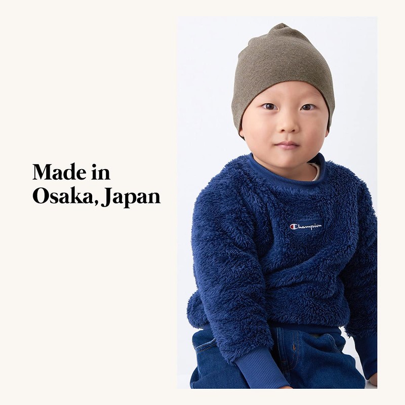 CHARM Gorro orgánico para niños pequeños – algodón holgado para