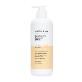 Natio Sun Sensitive Skin Sunscreen SPF 50+ 500ml