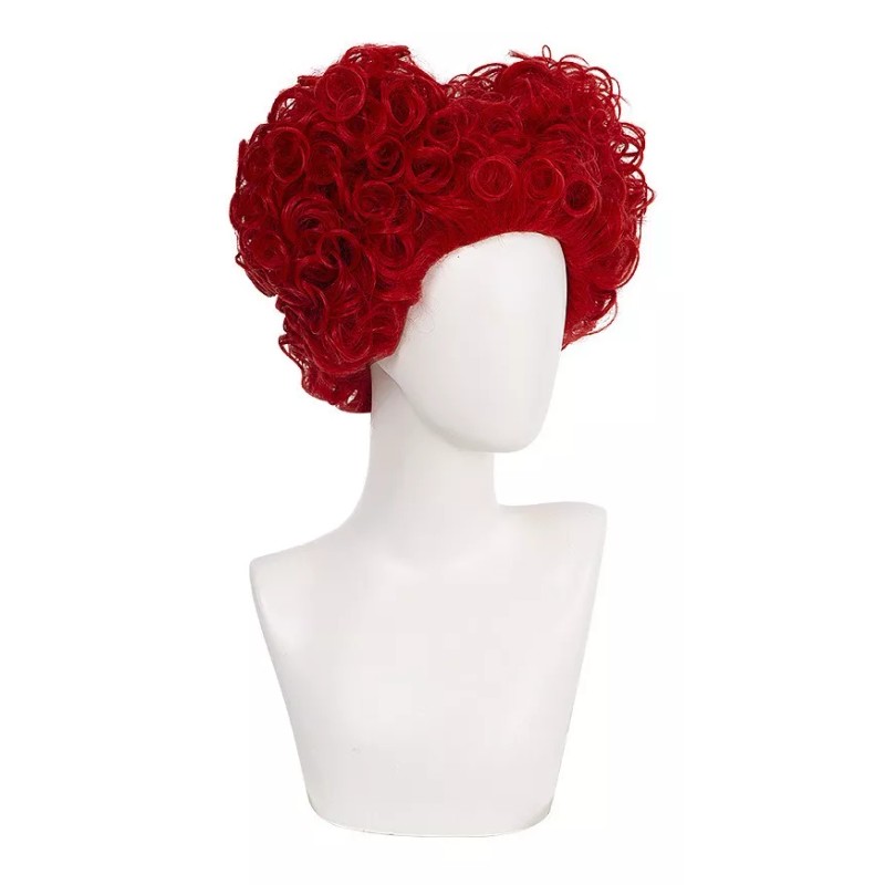 OEM Peluca De Pelo Mujer Corazón Rojo Tigre Clip Alice