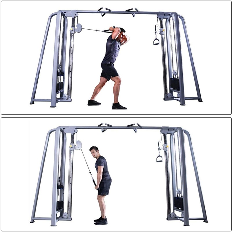 JOZMMZEOOA Fitness Cable Pull, 2 m Cable Pull, Fitness Gym,