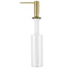 Samodra Sink Soap Dispenser, Metal Pump Head Liquid Lotion Countertop