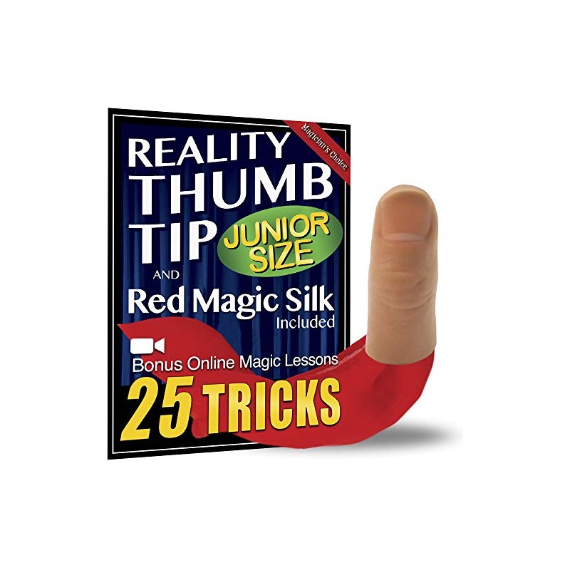 Magic Makers Junior Reality Thumb Tip with Red Silk and