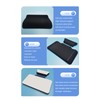 Motorcycle Luggage Box Back Cushion, PU Leather 3cm Thickness Tail