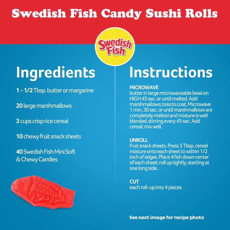 SWEDISH FISH Mini Red, White & Blue Soft & Chewy