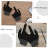 Operitacx 2Pairs Graphene Touch Screen Gaming Gloves Breathable Two Finger