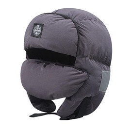 SJTJSPX Aviator Hat Women's Men's Trapper Hat Winter Windproof Russian Hat Warm Winter Hat with Face Mask Down Hat Outdoor Ski Bomber Hat Adjustable Pilot Hat for Snowboarding Cycling, gray