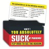 CDXHOME You Absolutely Suck At Parking Cards 100 Pack Durable