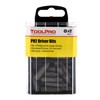 ToolPro Phillips Head Bits - 50 Pieces in Interlocking Storage