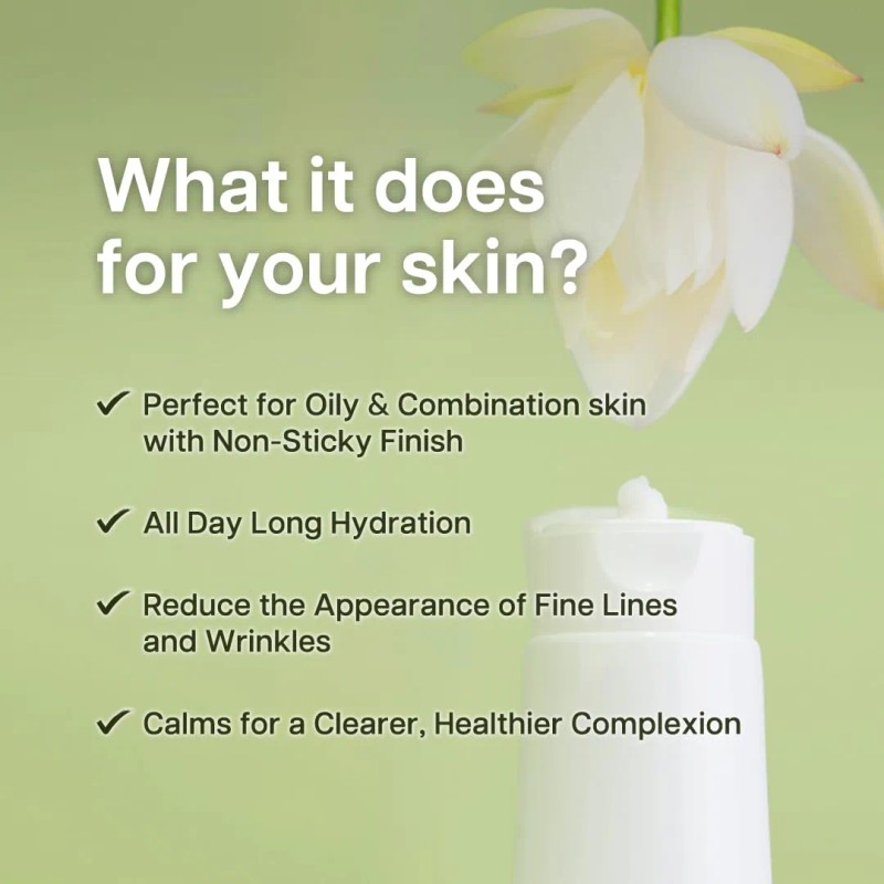 Rovectin Lotus Water Calming Cream (Lightweight Facial Cream) ✨🌸 skin