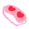 Outanaya Plush Heart Eye Mask for Sleeping Comfortable Nap Eye