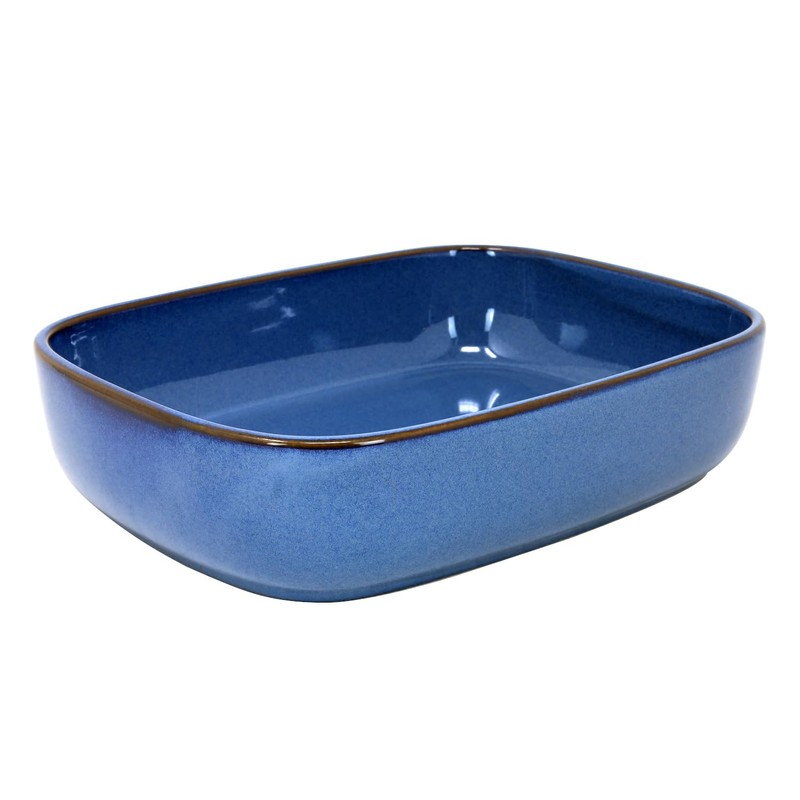 MASON CASH Reactive Blue Baking Dish, 1.2 L, High Quality