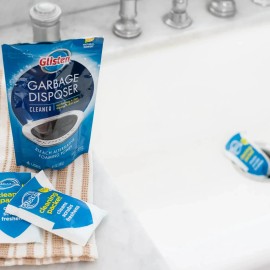 Glisten Garbage Disposer Care Cleaner, Lemon Scent, 4 uses