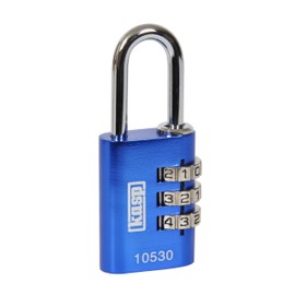 Kasp K10530BLUD 105 Series Aluminium Combination Padlock - Blue
