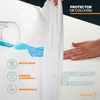 Dreamlab Protector de Colchón Tela Suave 100% Impermeable e hipoalergénico,