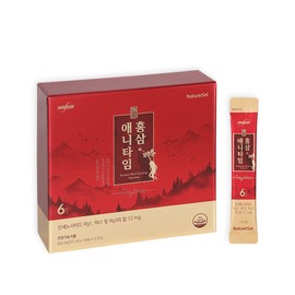 Nature Set Red Ginseng Anytime 15ML 30 packets, 1 unit / 네이처셋 홍삼 애니타임 15ML 30포, 1개