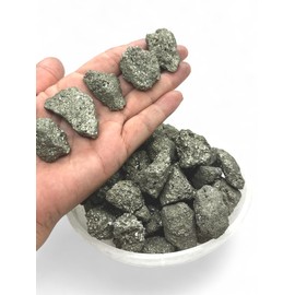 Pachamama Essentials Pyrite from Peru - Raw Piece (Chispa) (25-32mm) - Healing Crystal (10)