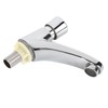 Time Delay Basin Sink Faucet Copper Alloy Push Switch Water
