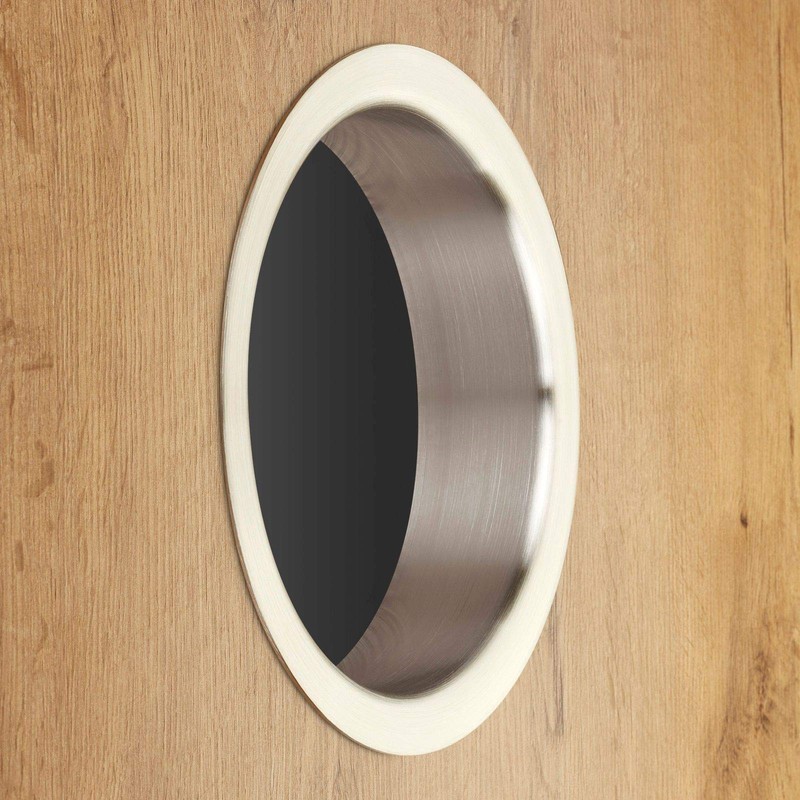 SOTECH Waste Insert Ring Stainless Steel Finely Brushed Diameter 180