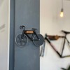 URBAN ZWEIRAD Bicycle Pizza Cutter with Magnetic Wall Mount, Non-Stick