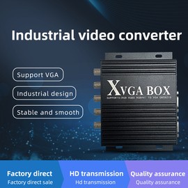 RGBS MDA CGA EGA To VGA Industrial Monitor Video Converter Set PlugAndPlay Industrial Monitor Converter DriverFree Industrial Video Converter