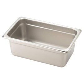 TKG Corporation AGS0632 DO-EN Gastronorm Pan, 1/4, 3.9 inches (100 mm), 18-8 Stainless Steel