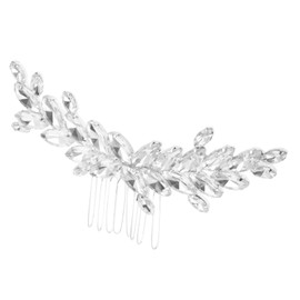 COLLBATH Bridal Shower Hair Side Comb Flower Bridal Hair Clips Accessories Bride