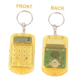 Operitacx 4pcs Mini Calculator for Boys and Girls Scientific Calculator Keychain Accessories Compact Portable Math Counters