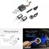 BCSMMCAR Motorcycle Engine Ignition Keyless One-button Start Anti-theft Alarm System