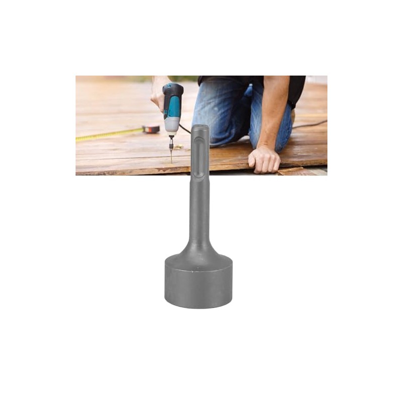 Mumusuki Steel Ground Rod Driver, Time Saving SDS Plus Hammer