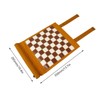 Andux Rollable 3 in 1 Chess Backgammon Board Game Microfiber