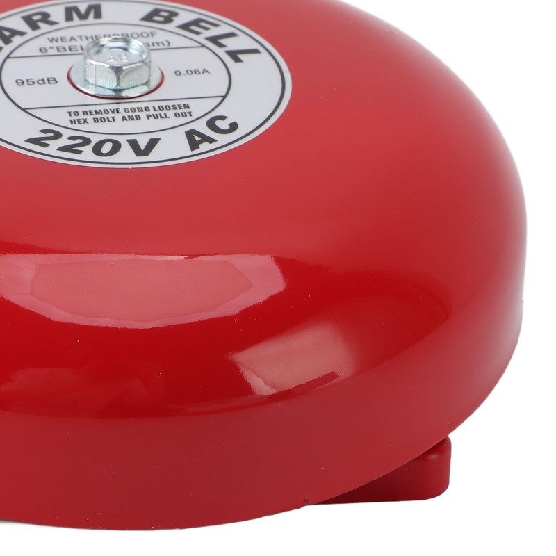 Fire Alarm Bell High Sensitivity Super Loud Sound Electric Round