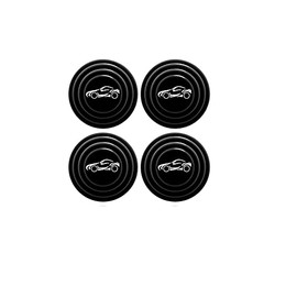 Ykybhx 4PCS Universal Car Door Shock Absorber Anti-Collision Gasket Car Door Protection Sticker Car Door Edge Shock Absorbing Protection Stickers Shock-Absorbing Door Sticker Auto Soundproof Crash Pad