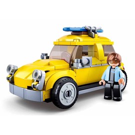 Sluban M38-B0706C Model Bricks-Beetle Car (176 Pieces), Multi-Colour, One Size
