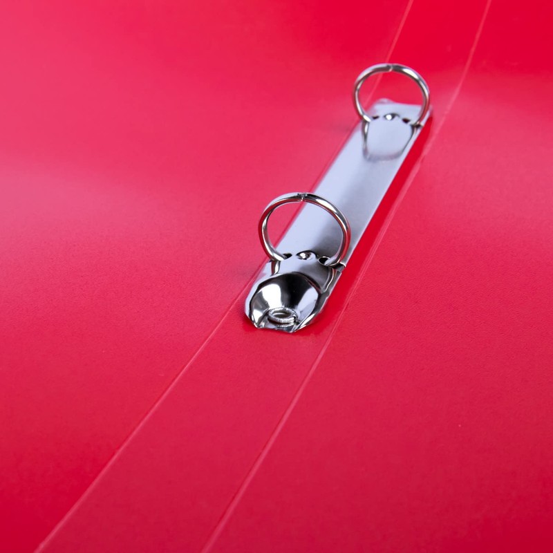 Idena 10432 Ring Binder in DIN A4 Format, 2-Ring Mechanism