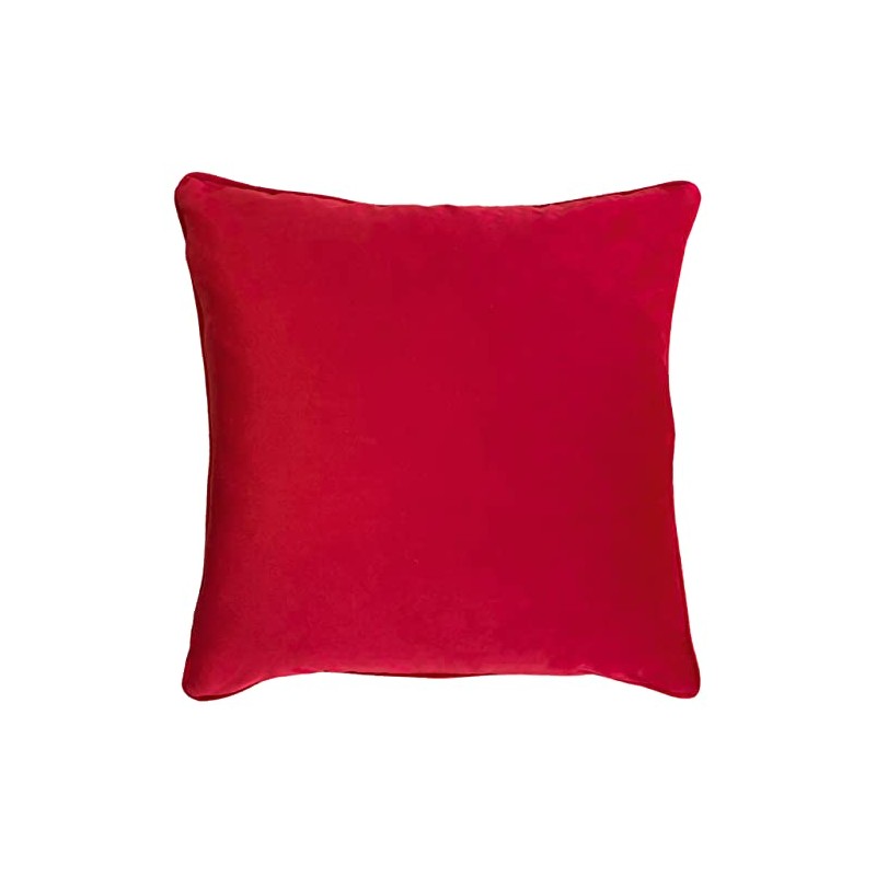 Evans Lichfield Festive Reindeer Cushion Cover,43 x 43cm, Scarlet