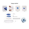 1000Pcs Lens Edging Blocking Pads Double Adhesive Waterproof Optical Lens
