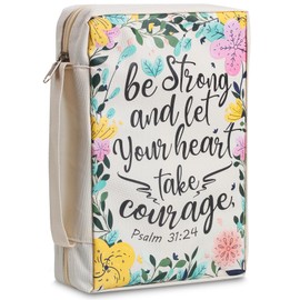 Mr. Pen- Bible Cover Case for Women, Large Bible Bags with Durable Handle & Zipper Pocket, Bible Carrying Case & Cover, Bible Study Supplies Accessories, Christian Gifts for Women and Girls