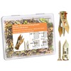 Sunxeke 200 Pcs Self Drilling Drywall Anchors with Screws,100 Sheetrock