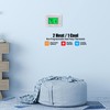 Garystat Non-Programmable Heat Pump Thermostat for House 2 Heat/1 Cool,