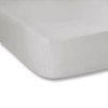 Fantasy Sateen Ice Grey Fitted Sheet 135 x 200 cm