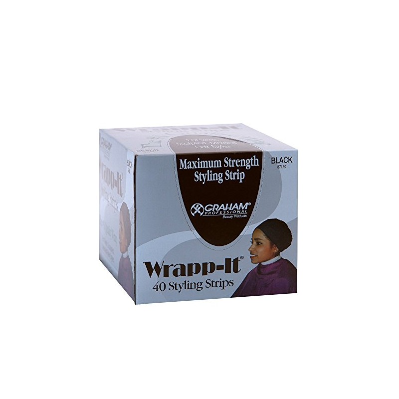 Wrapp-it Styling Strips for Natural Hair Wrap and Molded Styles