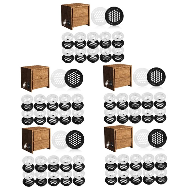 Operitacx 5 Sätze Dekorative Abdeckung Des Wärmeissipationslochs Luft Kabine Runden