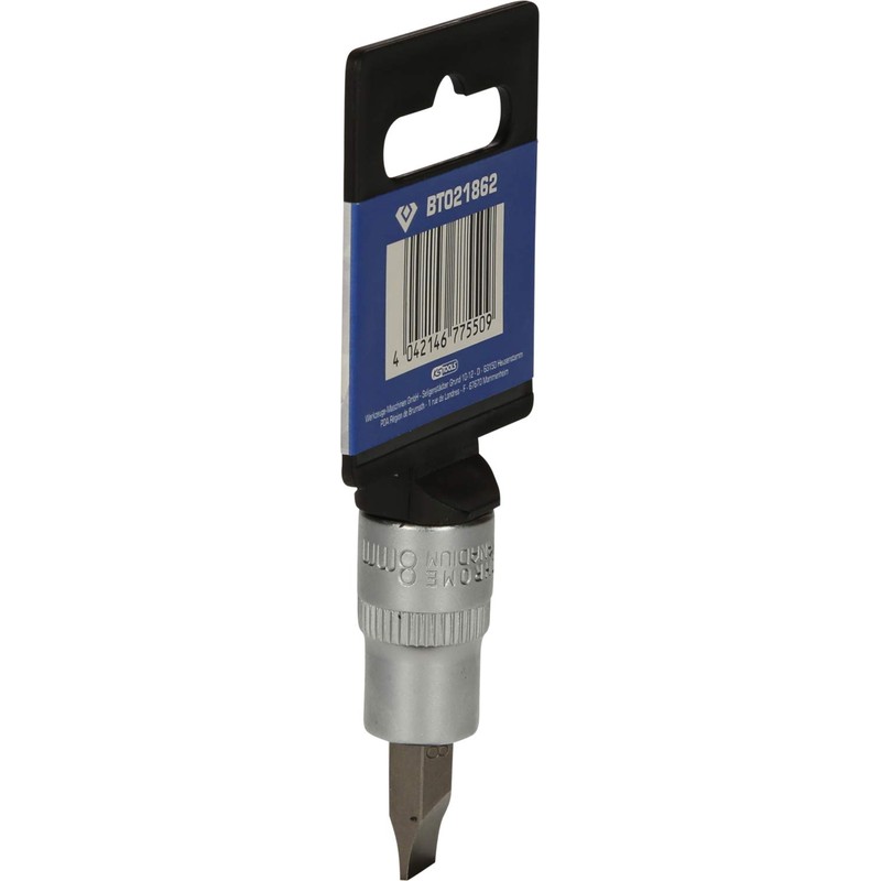 BRILLIANT TOOLS BT021862 3/8 Inch Slotted Bit Socket 2 x