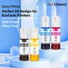 ChemU Sublimation Ink Replacement for Epson 502 Ink Bottles for