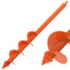 Insaga Auger Drill Bit for Planting 3 x 24'', Threaded