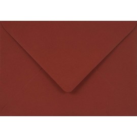 Netuno 25 Dark red Coloured envelopes DIN B6 125x175mm 4.92x6.89 inches 115gsm Sirio Color Cherry gummed Pointed Flap no Window for Wedding Invitations Christmas Birthday Greeting Cards RSVP Flyers