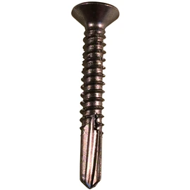 Self Drilling Screws Needs, Multi-Drill Biss, Plate (for Iron Plates), Iron, Stainless Coating NMD535S (Nominal Diameter d) 0.2 inches (5 mm) x (L) 1.4 inches (35 mm) (Quantity: 56 pieces) 45857047