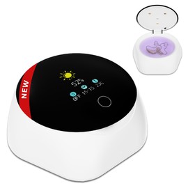 OTC Hearing Aid Dryer & Dehumidifier,Fast-Drying in15 Mins,Removes Sweat & Moisture for Hearing Aids,Earbuds,Smart Digital Display,Rechargeable Battery,Type-C Port