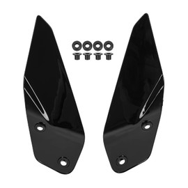TAZGANTAX Motorcycle Side Winglet Wind Deflector Windscreen Hand Guard Compatible with R1250GS-ADV R 1250 GS-ADV (2019-2021) R1200GS-ADV R 1200 GS-ADV (2014-2020) (Smoke)